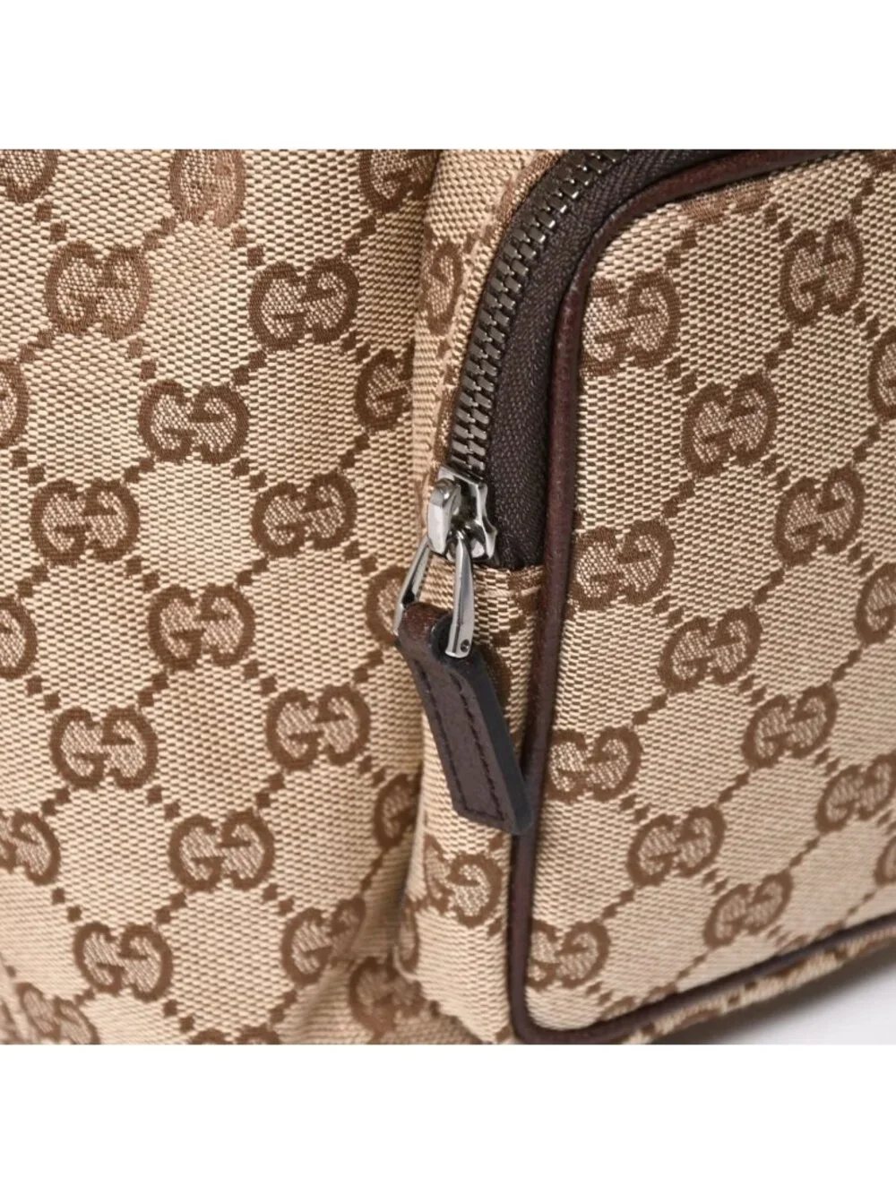 Gucci Backpack GG Canvas Jackie Brown